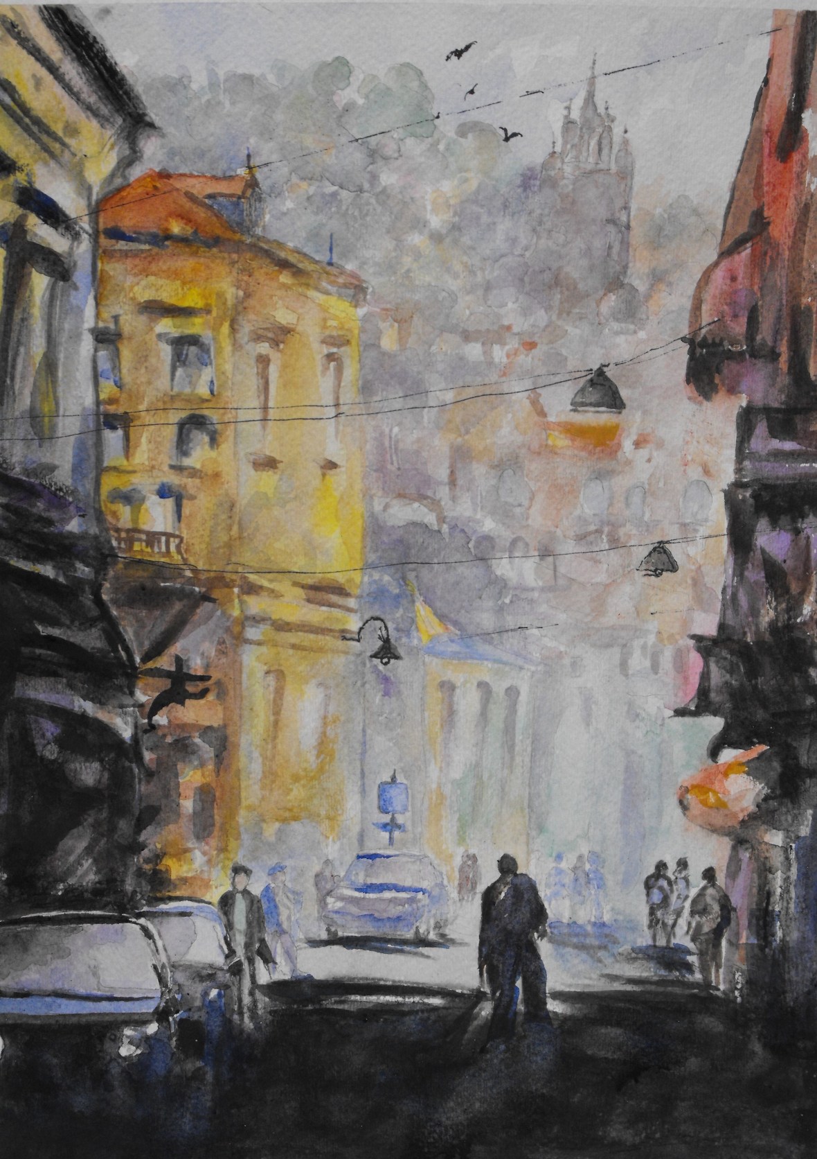 Title: Morning in Zemen, Price: $650 CDN,