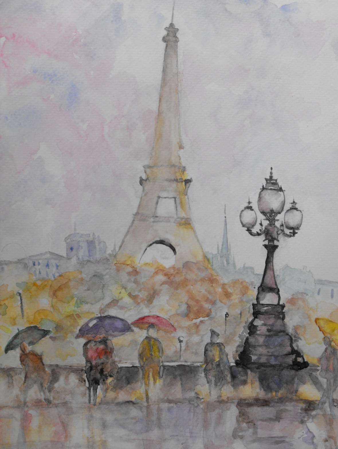 Title: Pink City, Paris
